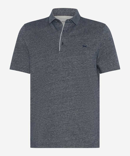 BRAX BRAX Poloshirt Style Pejo universe 55 % Leinen, 45 % Baumwolle Erwachsene