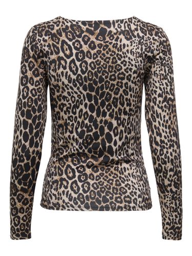 ONLY ONLY ONLLONE AOP L/S TWO WAY TOP JRS