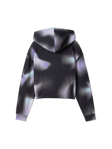 Cropped Hoodie mit Bio-Baumwolle