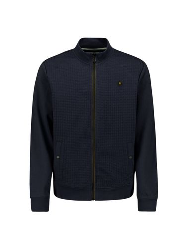 NO EXCESS NO EXCESS Sweater Full Zipper Double Layer Jacquard Stretch