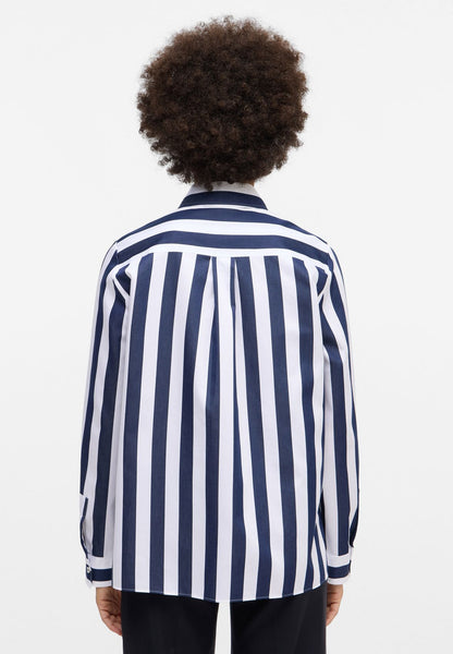ETERNA Bluse Satingewebe Langarm
