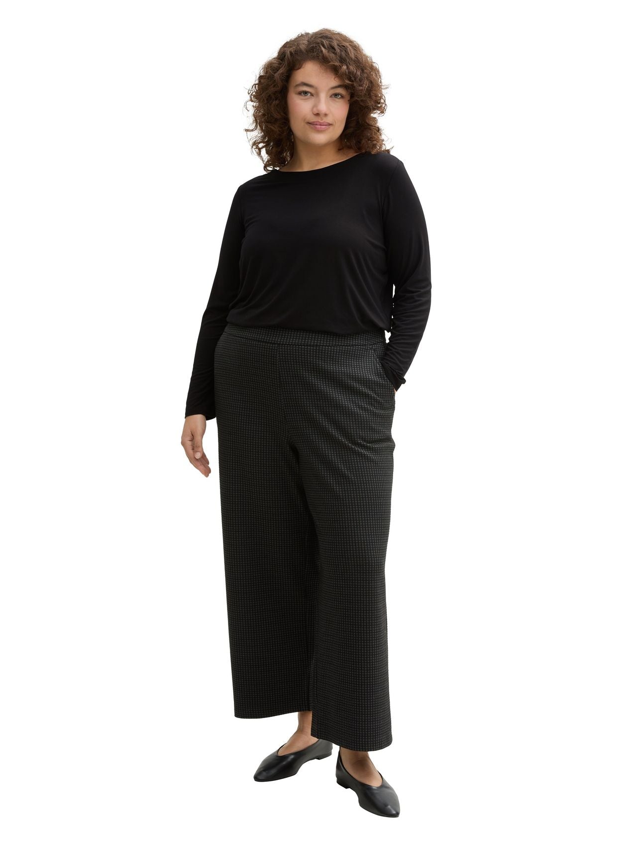 TOM TAILOR Plus Size - Langarmshirt mit Modal