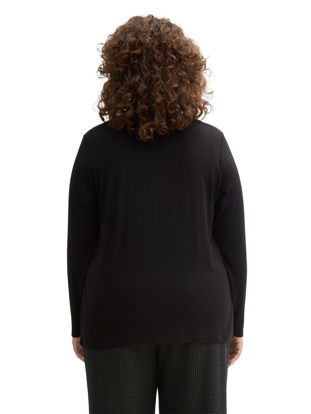 TOM TAILOR Plus Size - Langarmshirt mit Modal