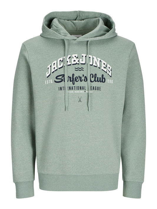 JACK & JONES JACK&JONES JJELOGO SWEAT HOOD 2 COL 25/26 NOOS PLS EU4XL US2XL