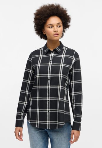 ETERNA Bluse Flanell Langarm Langarm