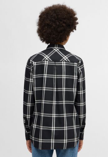 ETERNA Bluse Flanell Langarm