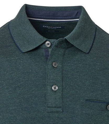 CASA MODA Polo-Shirt Langarm