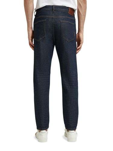 SCOTCH & SODA The Drop regular tapered jeans Deep, Deep Ink