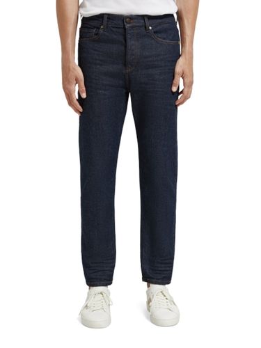 SCOTCH & SODA The Drop regular tapered jeans Deep, Deep Ink