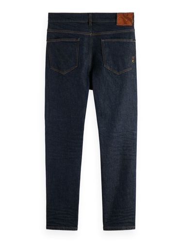 SCOTCH & SODA The Drop regular tapered jeans Deep, Deep Ink