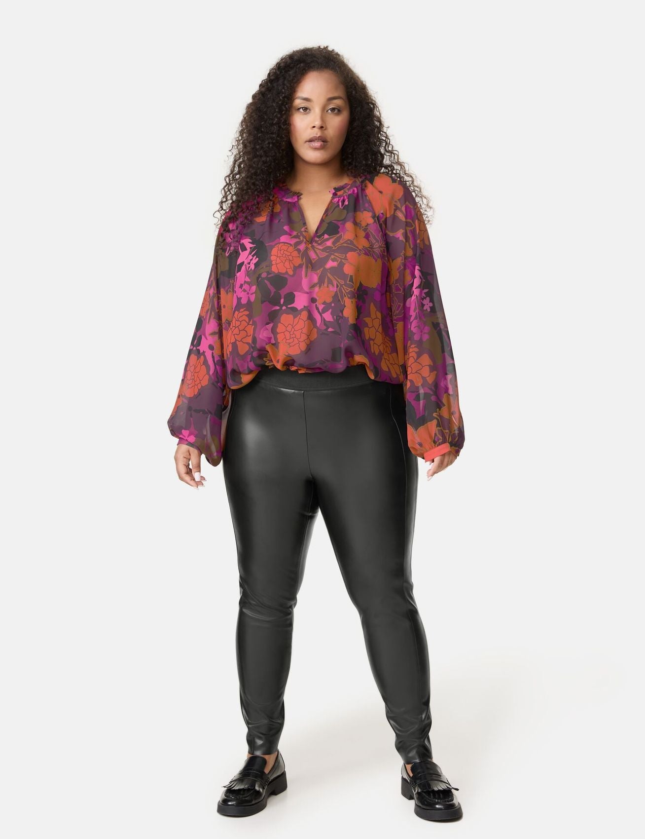Leggings in Leder-Optik Lucy