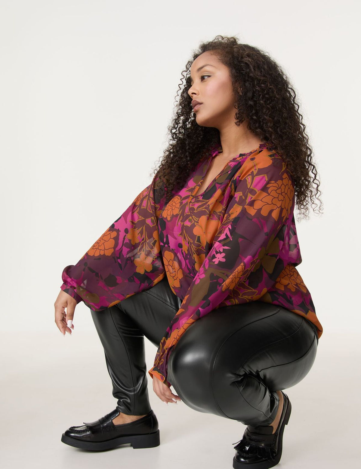 Leggings in Leder-Optik Lucy