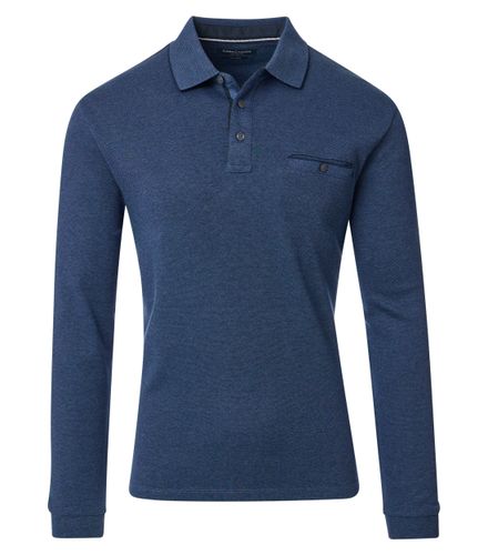 CASA MODA Polo-Shirt Langarm gestreift