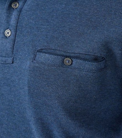 CASA MODA Polo-Shirt Langarm gestreift