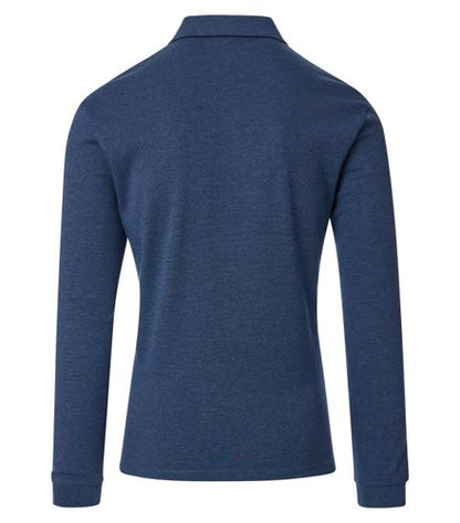CASA MODA Polo-Shirt Langarm gestreift