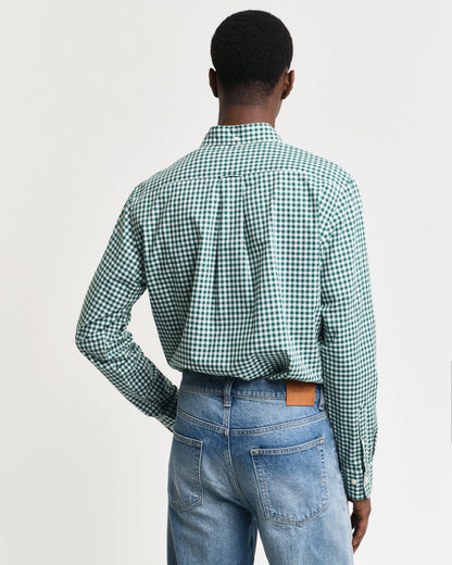 GANT Regular Fit Classic Popeline Hemd mit Vichy-Karo