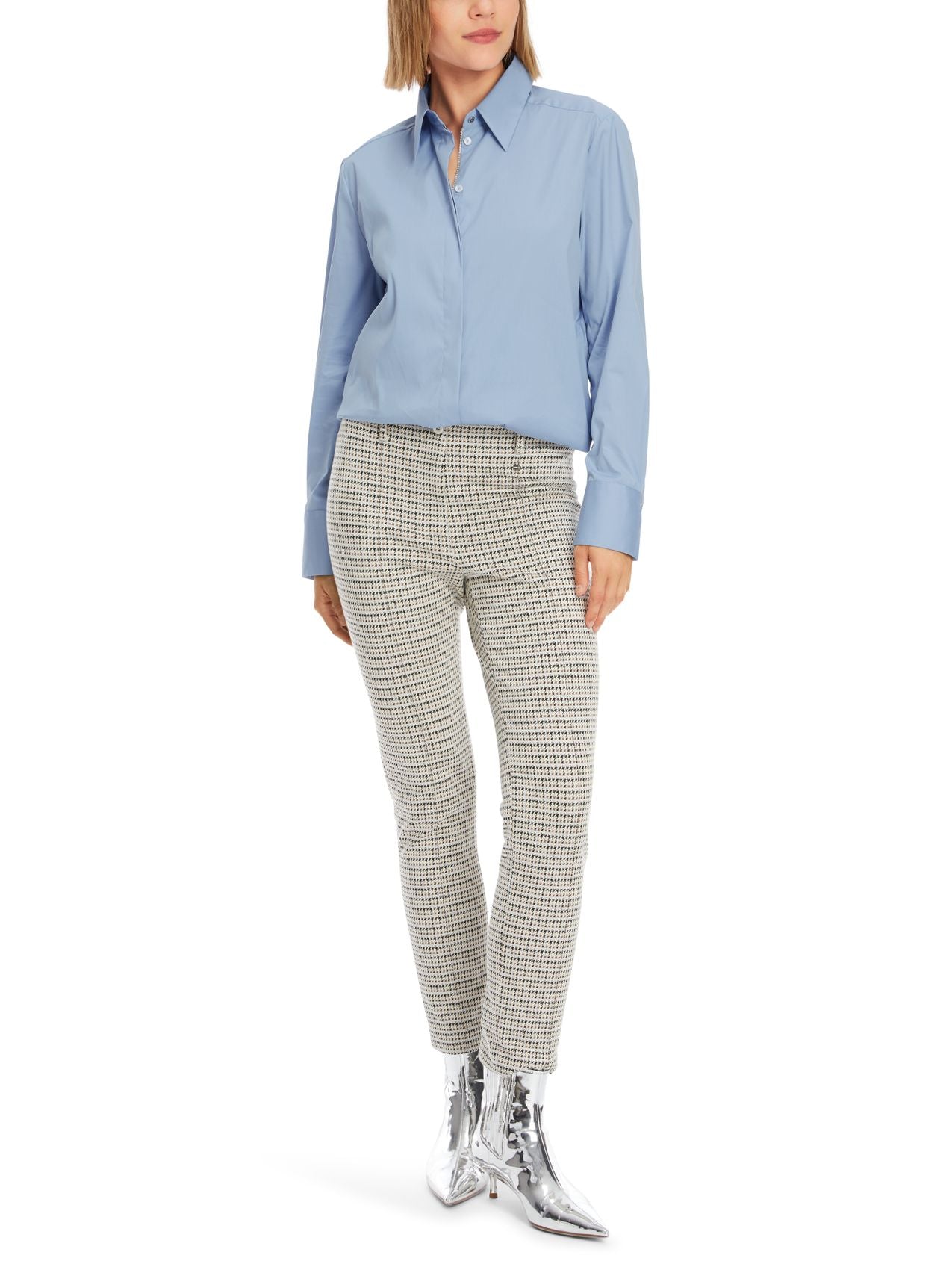 MARC CAIN Hemdbluse im Baumwollstretch