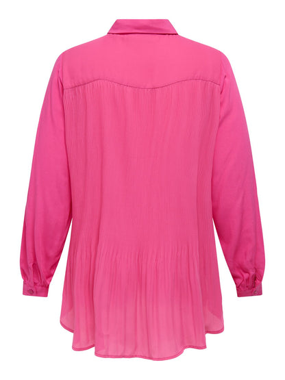 ONLY CARMAKOMA CARFREYJA L/S LONG SHIRT WVN Default Title