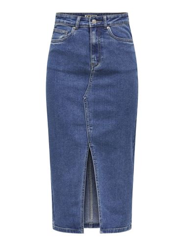ONLY ONLY ONLSIRI FRONT SLIT SKIRT DNM GUA NOOS S