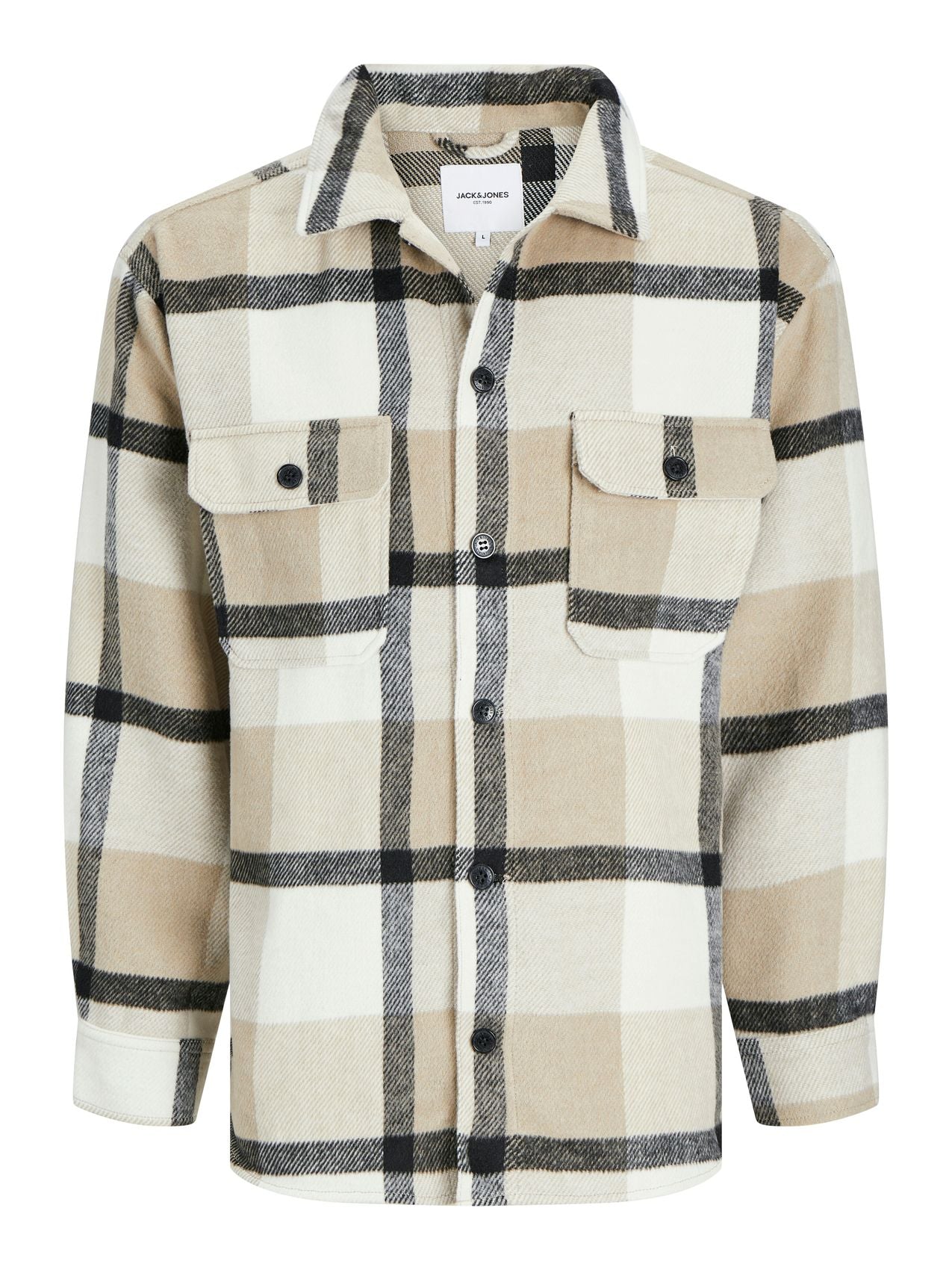 JACK & JONES JACK&JONES JJEBRADLEY OLLIE OVERSHIRT LS NOOS PLS EU8XL US6XL