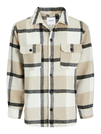 JACK & JONES JACK&JONES JJEBRADLEY OLLIE OVERSHIRT LS NOOS PLS EU8XL US6XL