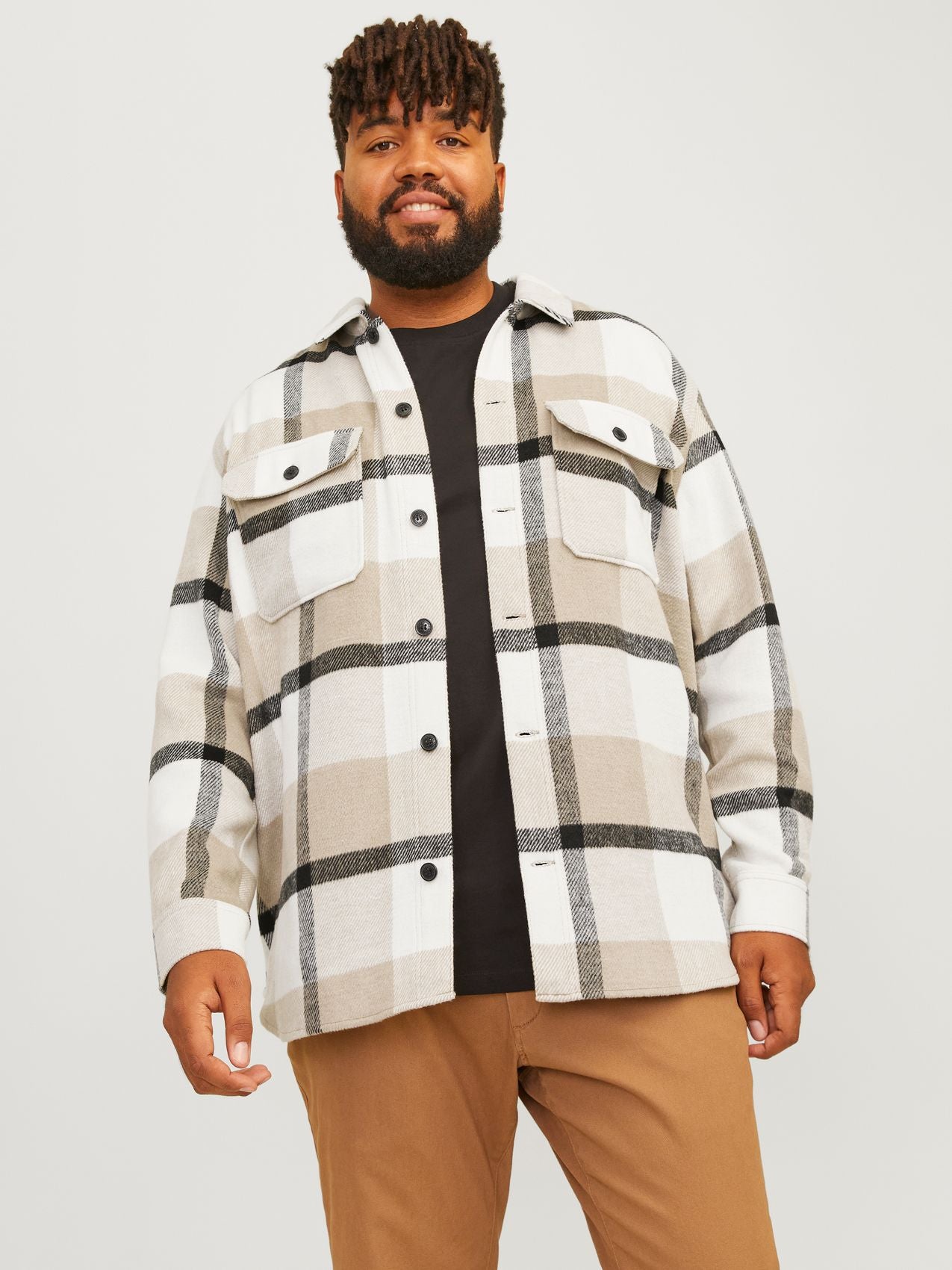 JACK & JONES JACK&JONES JJEBRADLEY OLLIE OVERSHIRT LS NOOS PLS