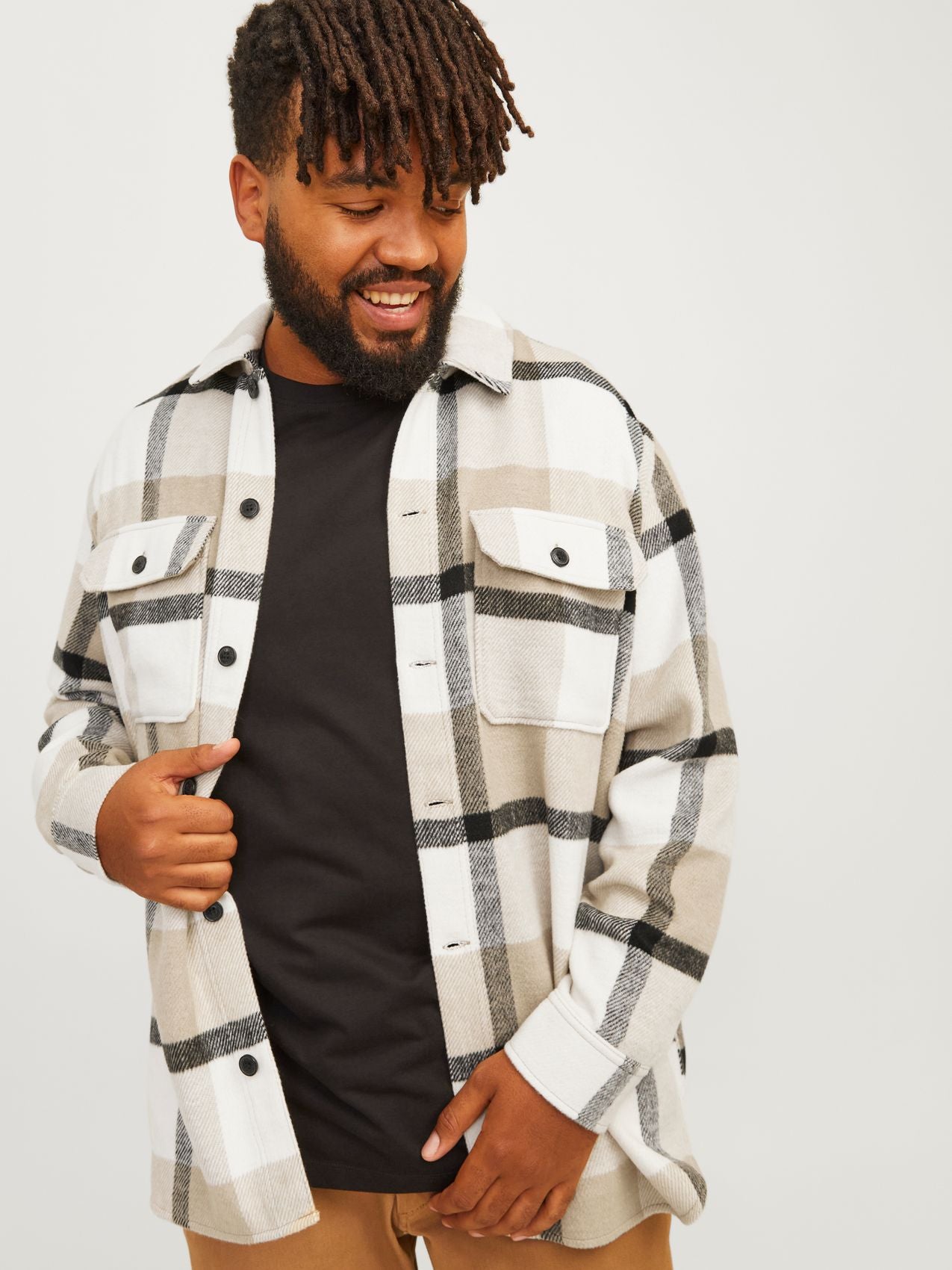 JACK & JONES JACK&JONES JJEBRADLEY OLLIE OVERSHIRT LS NOOS PLS