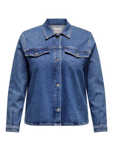 ONLY CARMAKOMA CARKIMBERLY OVERSHIRT DNM AZG698 BF 46