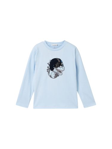 TOM TAILOR Langarmshirt mit Wendepailletten