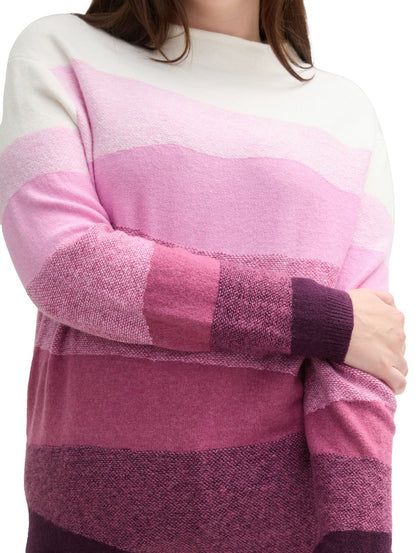 Plus Size - Strickpullover mit Farbverlauf