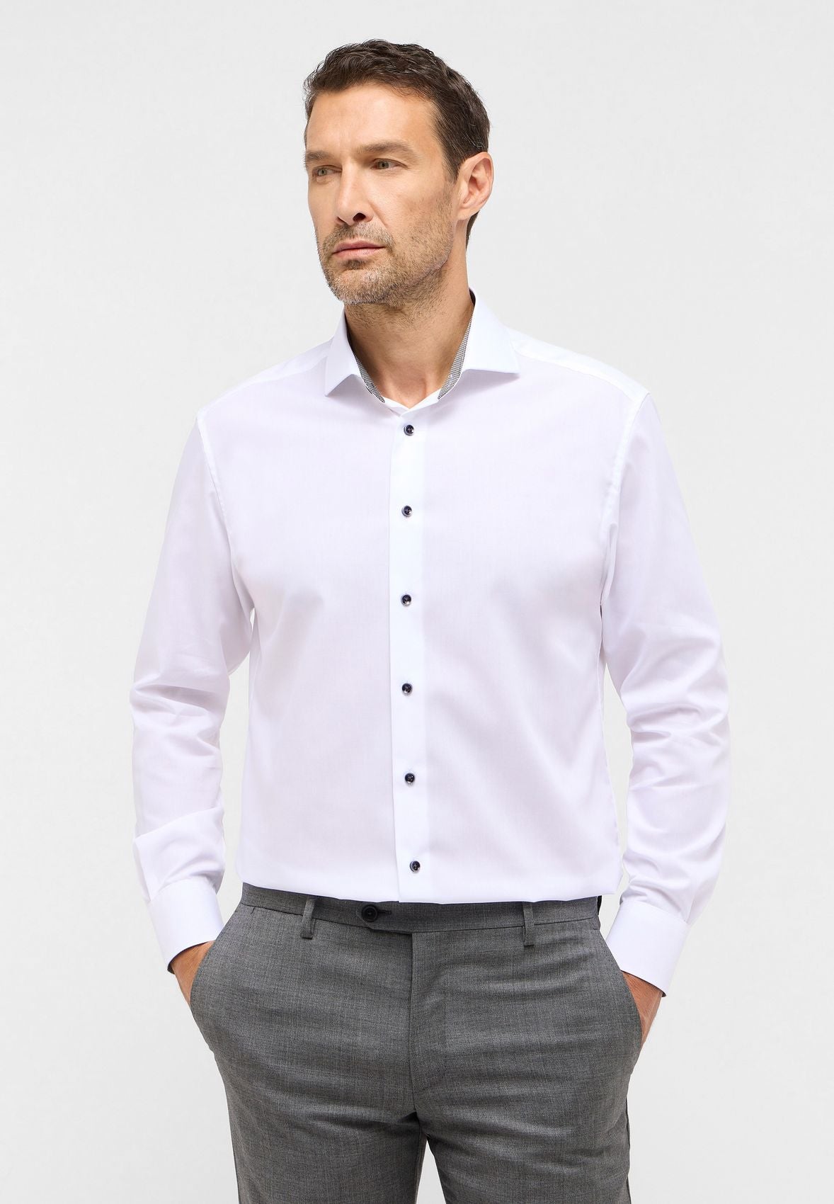 ETERNA Original Shirt Popeline Langarm