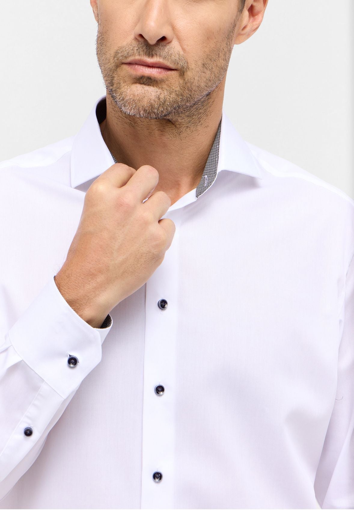 ETERNA Original Shirt Popeline Langarm