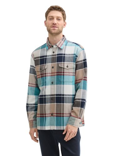 TOM TAILOR Kariertes Overshirt L