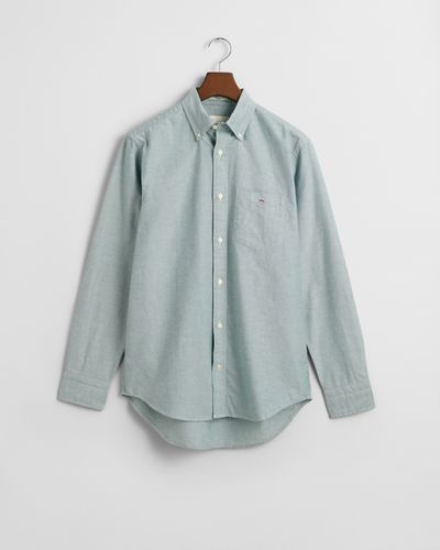 GANT Regular Fit Classic Oxford-Bluse