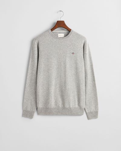 GANT Superfine Lambswool Rundhalspullover