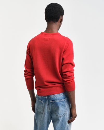 GANT Superfine Lambswool Rundhalspullover