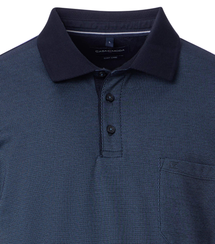 CASA MODA Polo-Shirt Langarm