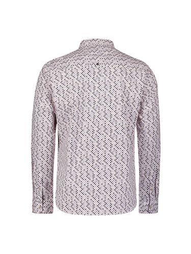 NO EXCESS Shirt Stretch Allover Printed
