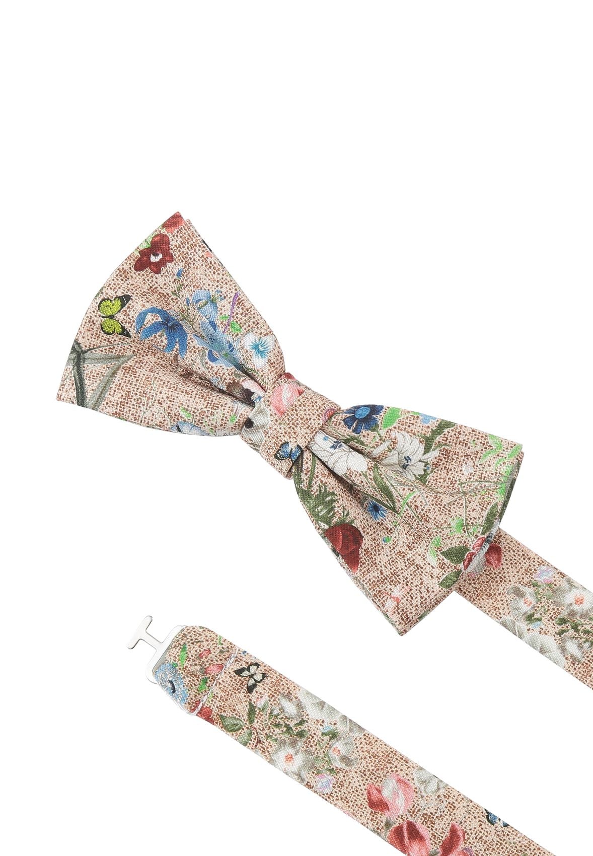 Set Fliege+Tuch flower
