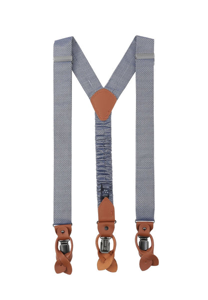 PRINCE BOWTIE Set Hosenträger+Fliege Micro