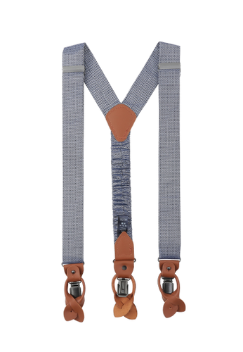 SEIDENFALTER Set Hosenträger+Fliege Micro