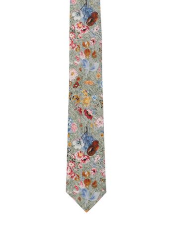 SEIDENFALTER Krawatte Blume 6cm
