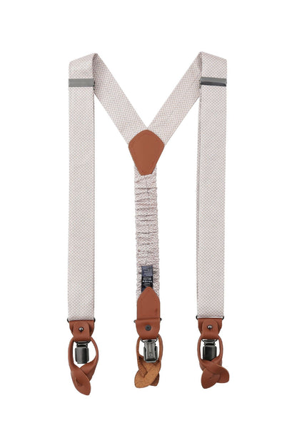 PRINCE BOWTIE Set Hosenträger+Fliege Micro
