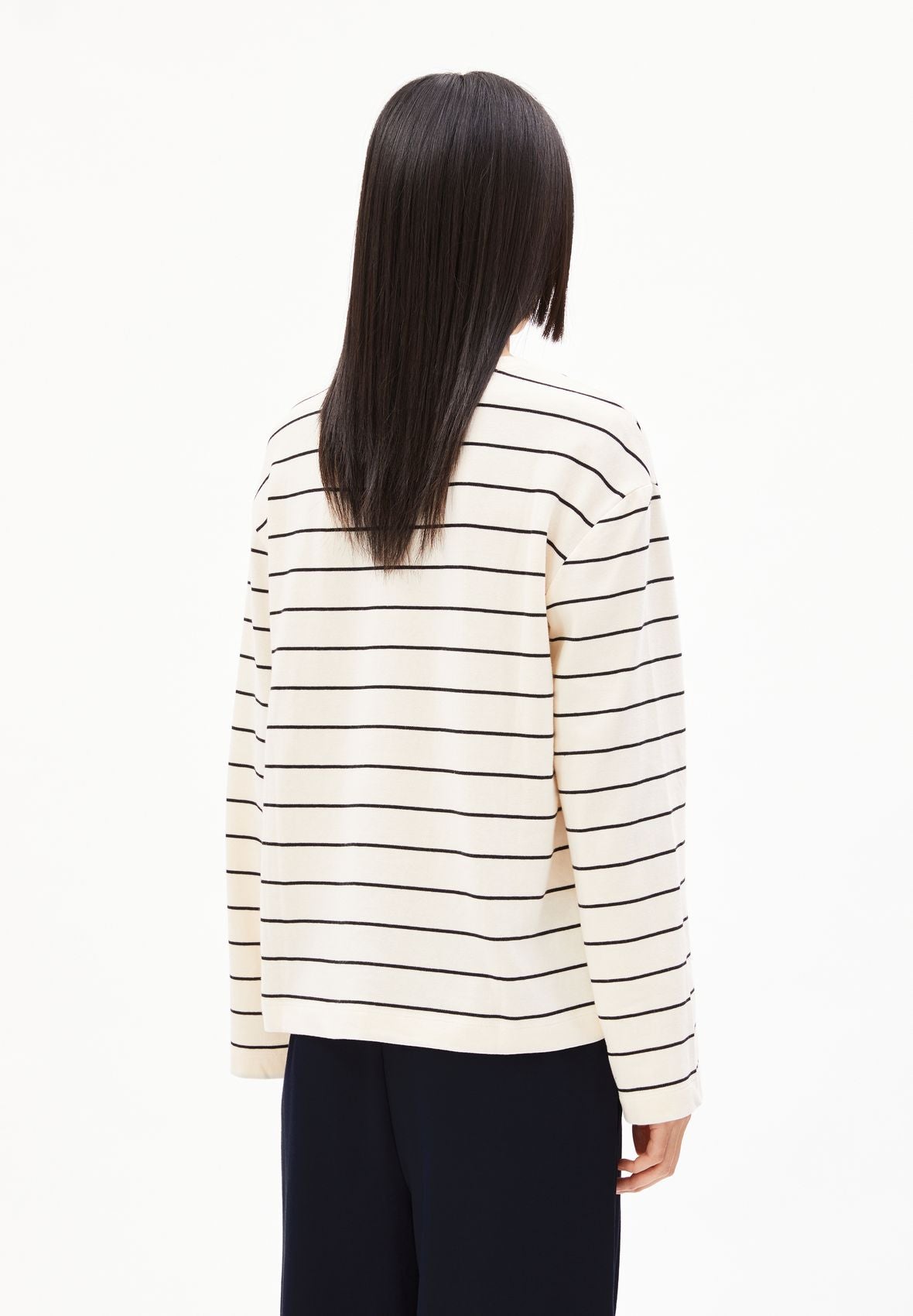 MARYNAA FINE STRIPE LONGSLEEVE