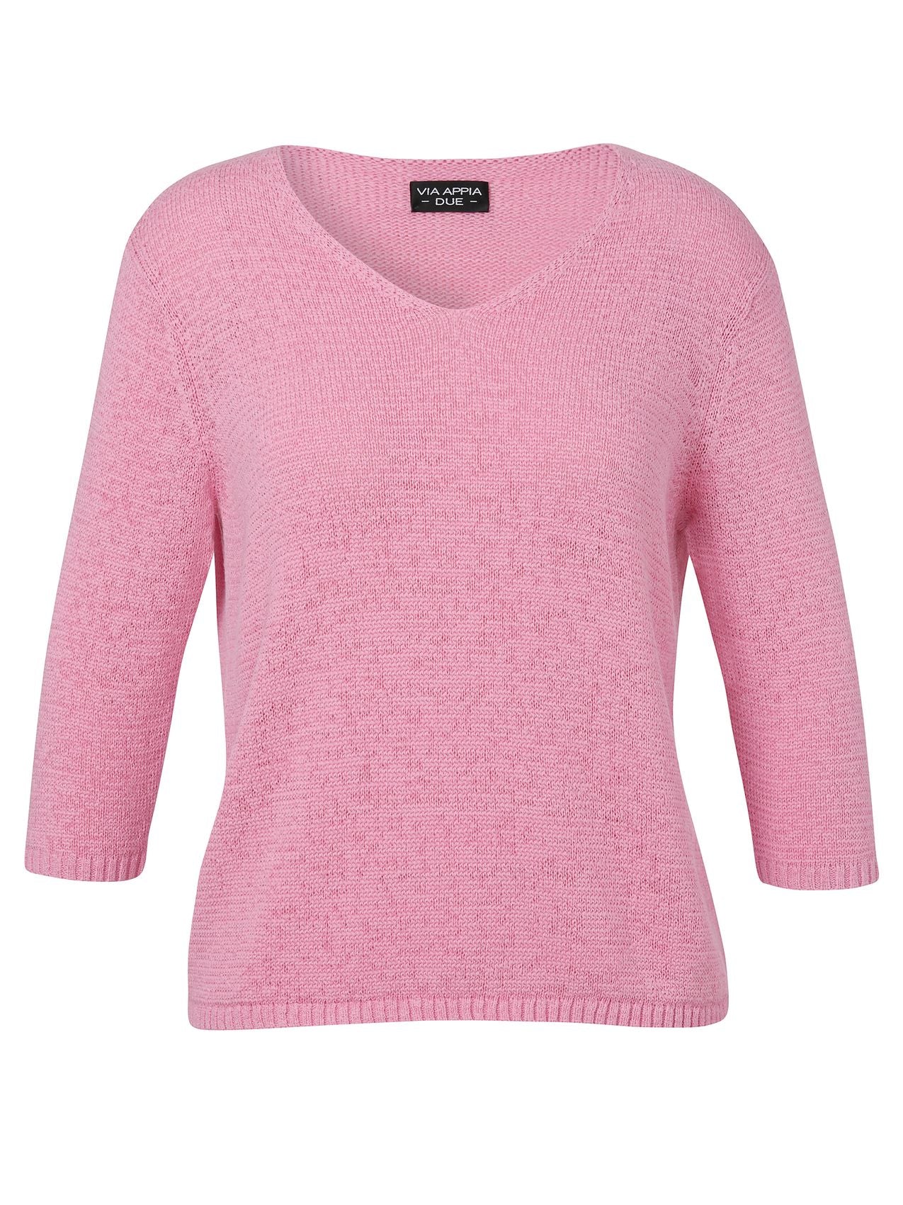 VIA APPIA Pullover V-Ausschnitt 3/4 Arm