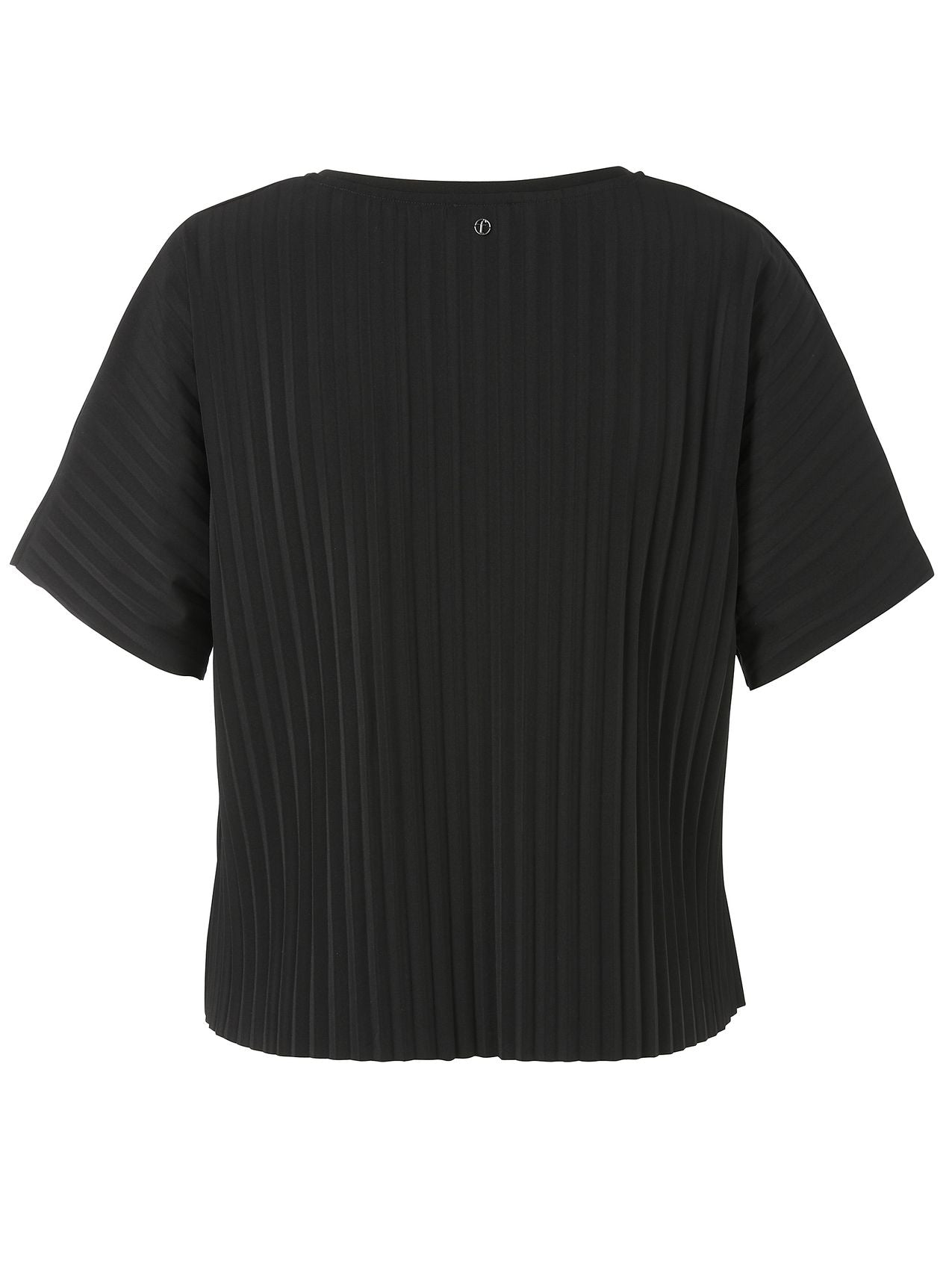 FRAPP T-Shirt Rundhals 3/4 Arm Plissee