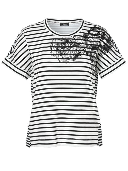 FRAPP T-Shirt Rundhals ohne Arm 46