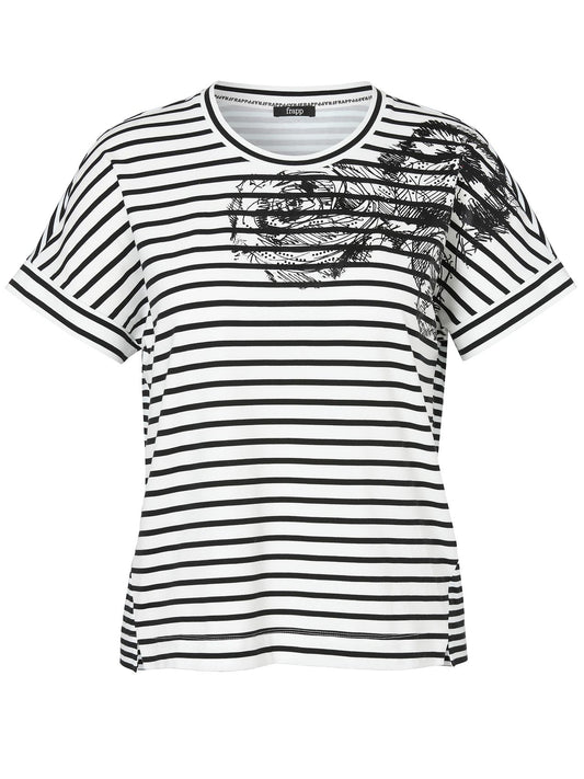 FRAPP T-Shirt Rundhals ohne Arm 46