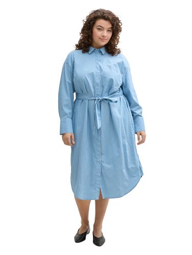TOM TAILOR Plus Size - Blusenkleid mit Streifenmuster