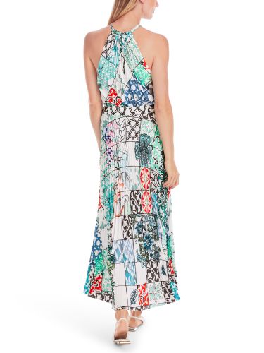 MARC CAIN Midi Plissee Rock - mit Print